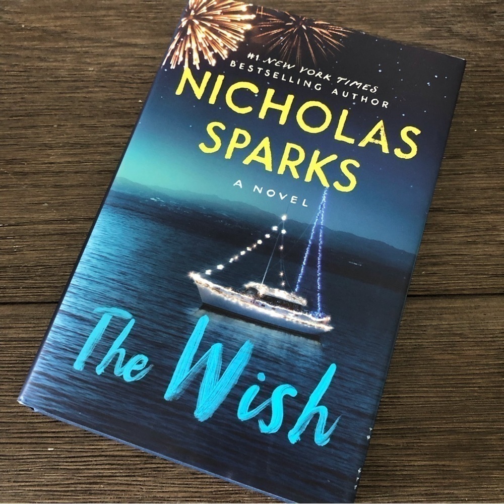 The Wish by: Nicholas Sparks hardback book